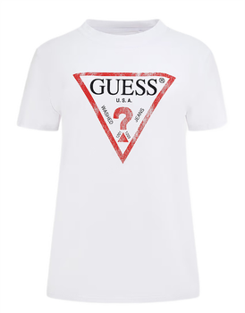GUESS Koszulka damska SS CLASSIC FIT LOGO W2BI69K8FQ1-G011