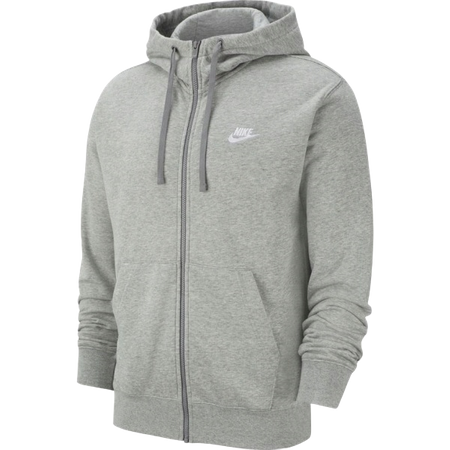 Nike Bluza Męska z kapturem Sportwear Club Hoodie szara M
