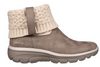 Botki damskie wsuwane SKECHERS EASY GOING COZY WEATHER beż ocieplane 36,5