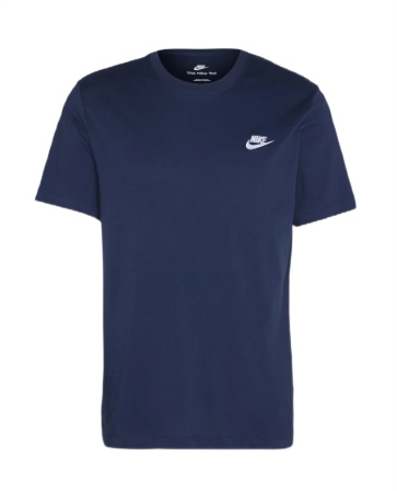 Nike T-shirt Sportsweart męski granatowy bawełniany S
