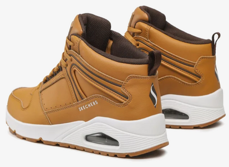 Skechers Buty Męskie Sneakersy Wysokie Uno - Keep Close Brązowe 41 EU