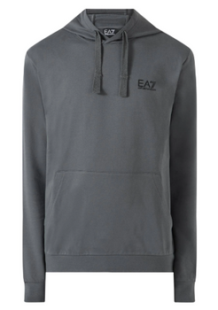 Bluza z kapturem męska EA7 Emporio Armani 8NPM04-1977 Szara S