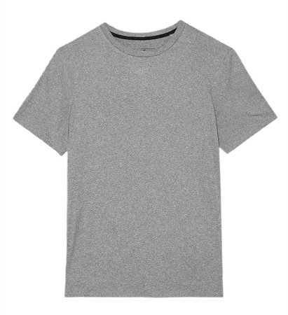 T-shirt męski regular koszulka sportowa 4F szara gładka szybkoschnąca S