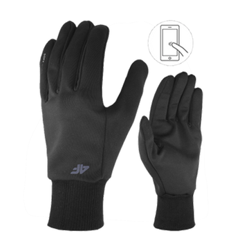 4F Rękawiczki softshell AW23AGLOU054-20S