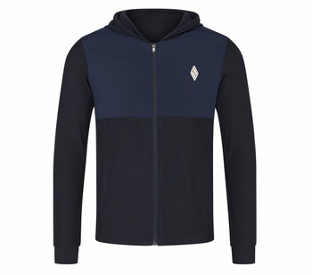 Bluza męska dresowa Skechers Skechknits Ultra Go granatowa na zamek S