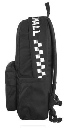 Vans Plecak Szkolny Old Skool Backpack Black/White z Logo
