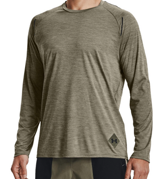 Under Armour Bluzka Męska z długim rekawem Terrain Longsleeve zielona XL