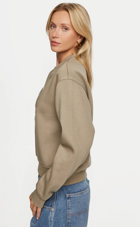 Bluza damska GUESS CN ICON SWEATSHIRT zielona XS