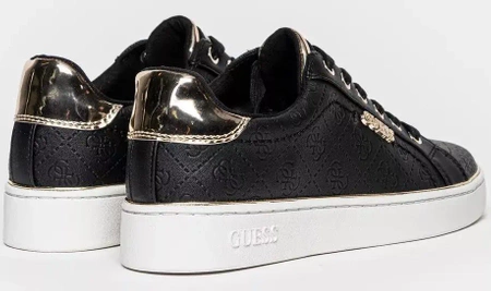 GUESS BECKIE Sneakersy Damskie FL5BEKFAL12-BLKBL