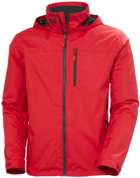 Kurtka męska HELLY HANSEN CREW HOODED MIDLAYER 2.0 34442-162 czerwona - S