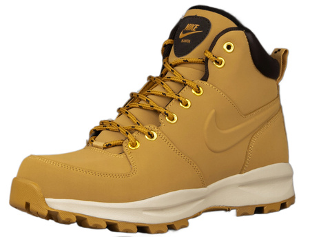 Buty męskie zimowe NIKE MANOA Leather brązowe wygodne 44 EU