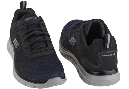 Skechers Buty Męskie Sportowe granatowe lekkie Track Ripkent 41 EU