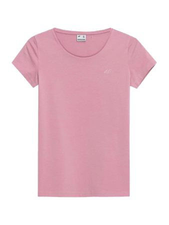 4F Koszulka damska gładka t-shirt AW23TTSHF0906-56S