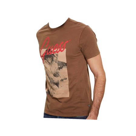 GUESS T-shirt Męski ICONIC PHOTO M2BI0SKA260-F1Y6