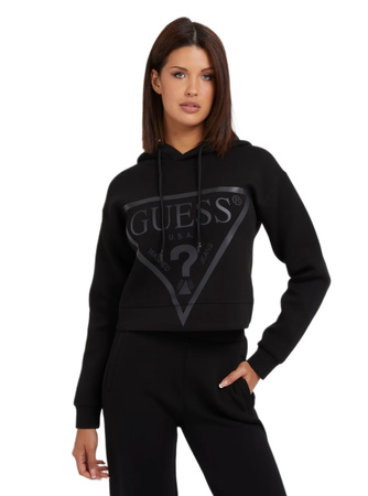 Damska bluza Guess NEW ALISA HOODED Czarna XS