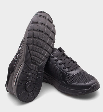 KAPPA TURPIN Unisex, Sneakers buty sneakers unisex czarne