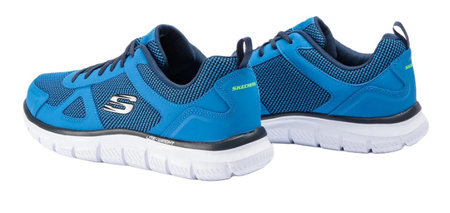 Skechers Buty Męskie Sportowe Track Bucolo niebieskie lekkie 42 EU