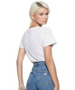 Koszulka damska T-Shirt Guess SS Fringe Glasses bawełniana biała XS