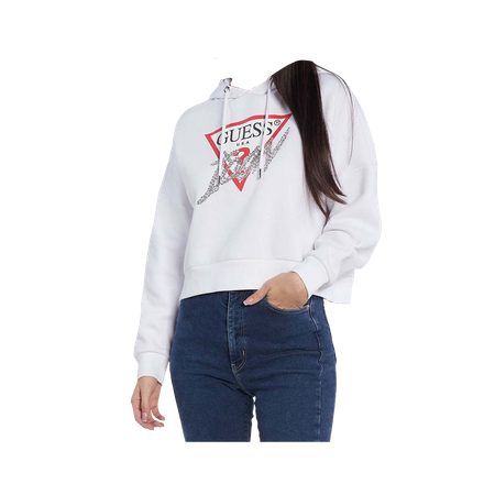 Guess Bluza Damska Hoody Icon Sweatshirt W2BQ17KB683-G5B7