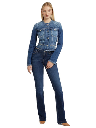 Kurtka Damska Jeansowa Guess Layla W3RN28D4H77-ENLD Niebieska XS