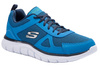 Skechers Buty Męskie Sportowe Track Bucolo niebieskie lekkie 42 EU