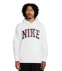 Bluza z kapturem męska Nike Club Fleece biała rozm. XXL