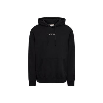 Guess Eco Roy Embroidered Logo Hoodie M2BQ50K9YH1-JBLK