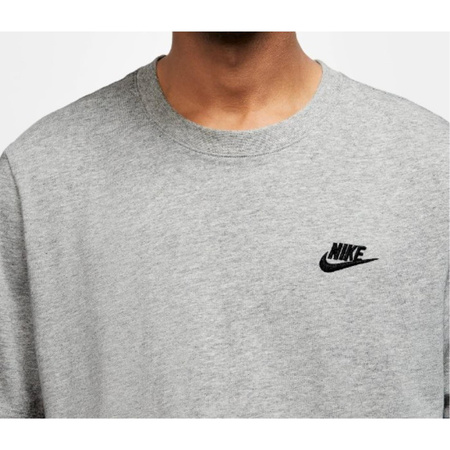 Nike T-shirt męski szary bawełniany Nsw Club Tee S
