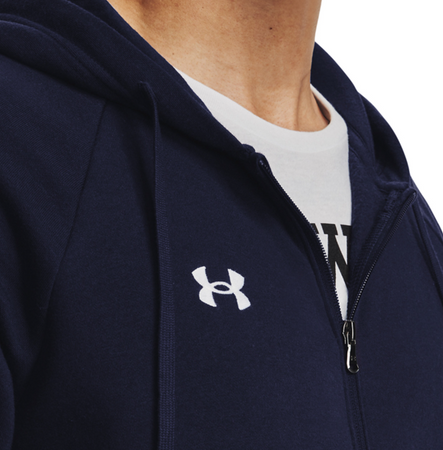 Bluza męska Under Armour Rival Fleece FZ Hoodie granatowa rozm. M