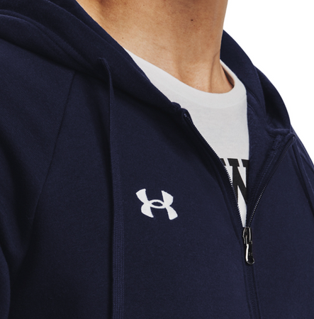 Bluza męska Under Armour Rival Fleece FZ Hoodie granatowa rozm. S