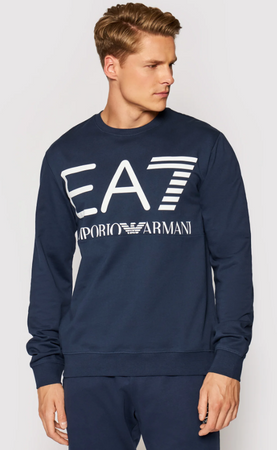 Bluza męska EMPORIO ARMANI 6KPM68-1554 Granatowy Regular Fit XL