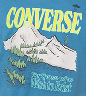 Converse Koszulka Alien Mountain Tee 10023998-A03 