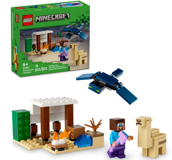 Lego Minecraft Pustynna wyprawa Steve'a - 21251