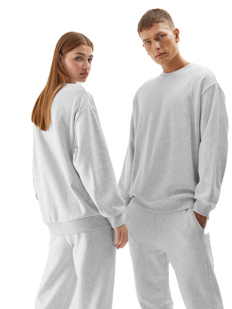 4F Bluza dresowa uniwersalna uniseks oversize szara M