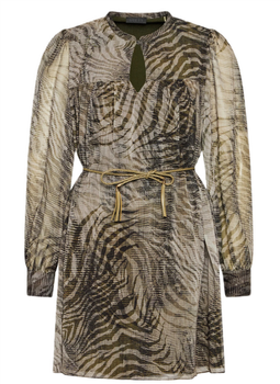 GUESS damska sukienka Coktailguess Morgane sukienka koktajlowa, Wojskowy las wz, M