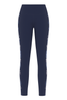 Legginsy damskie z wysokim stanem Skechers The Gowalk Dizzy Flo granat XS