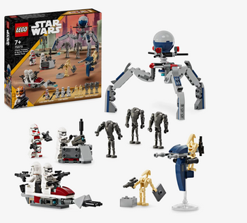 LEGO Star Wars Żołnierze armii klonów - zestaw bitewny 75372