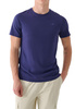 T-shirt męski regular koszulka 4F M1843 gładka bawełniana granatowa S