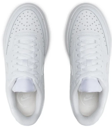 Nike Buty Damskie Sneakersy Court Vision Alta Ltr Białe 39 EU