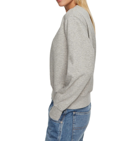 Bluza dresowa damska Guess CN Original Fleece bawełniana szara z logo XS