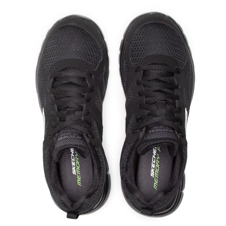 Skechers Buty Męskie Burns- Agoura 52635/BBK Czarne 46 EU