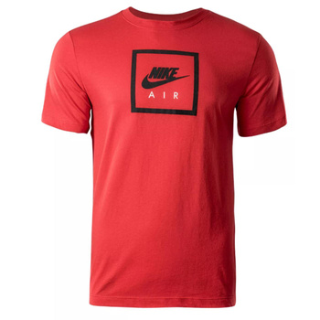 Nike T-Shirt Męski bawełniany czerwony Sportswear Short Sleeve XXL
