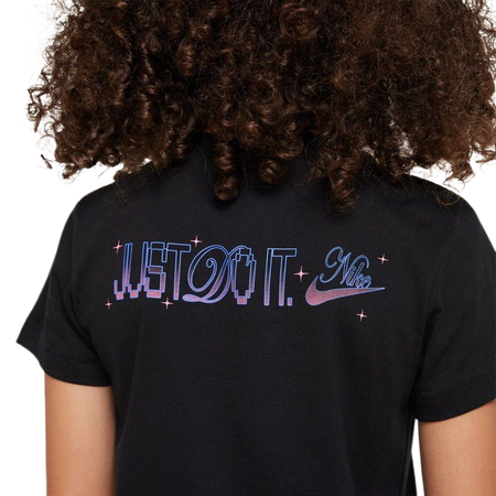 Nike Koszulka Dziecieca Sportwear Tee BF Shine DX1706-010