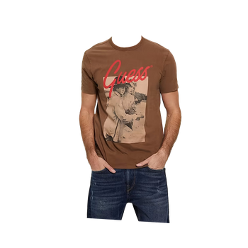 GUESS T-shirt Męski ICONIC PHOTO M2BI0SKA260-F1Y6