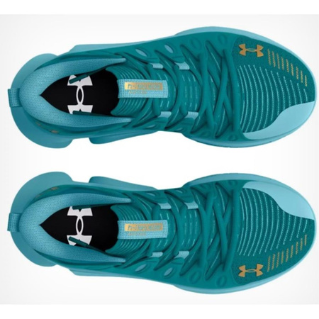 Buty do koszykówki damskie Under Armour FLOW BREAKTHRU 4 niebieskie 