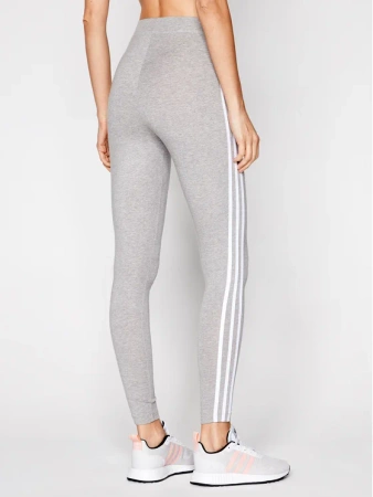 Legginsy damskie adidas Classics 3-Stripes GN4506 Szary Tight Fit 40