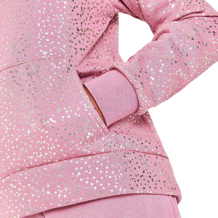 Nike Bluza Dziecięca Sportswear Fleece Print Metalic DV3225-698