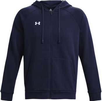 Bluza męska Under Armour Rival Fleece FZ Hoodie granatowa rozm. M