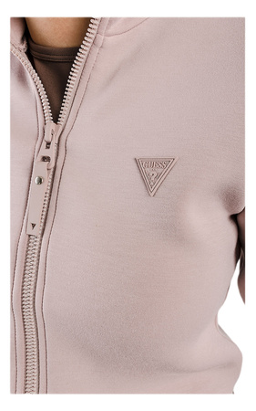 Bluza damska różowa Guess NEW ALLIE SCUBA ZIP M