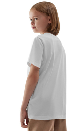 4F T-Shirt Koszulka Dziecięca gładka JAW23TTSHM0795-10S